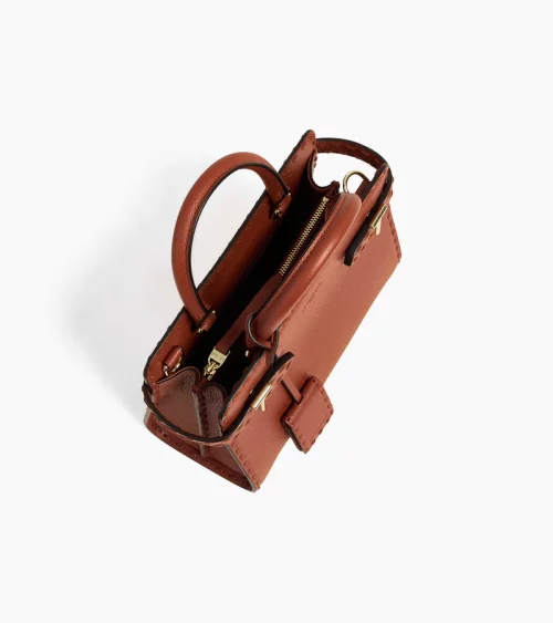 Emilie - Petit Sac à Main Acajou – Image 3
