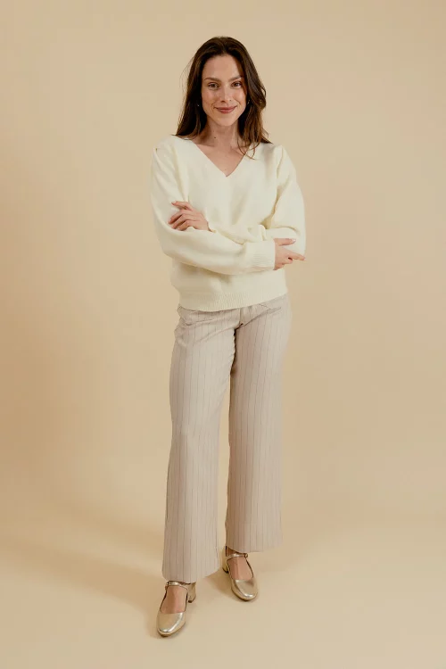 Laurent - Pantalon a rayures