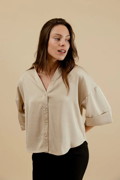 Léandre - Chemise Beige