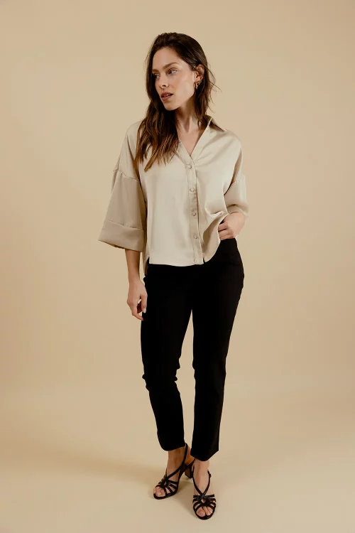 Léandre - Chemise Beige – Image 2