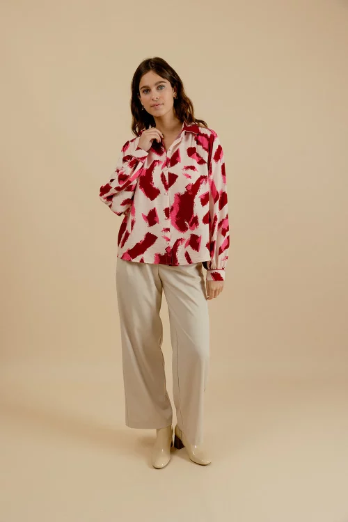 Marguerite - Chemise rose – Image 2
