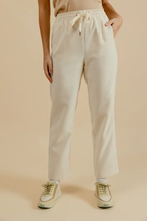 Sandro - Pantalon Beige