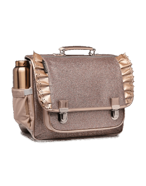 Caramel & Cie - Cartable 38cm Froufous Paillette Cuivre – Image 2