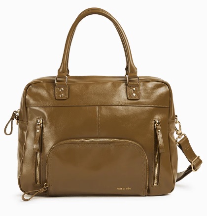 Sac Macy en cuir glacé