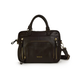 Sac à main mini Macy Ebène